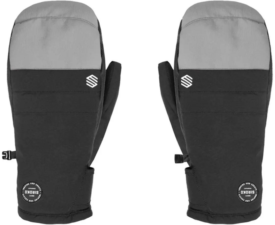 Siroko Pitztal Handschoenen Zwart,Grijs XS