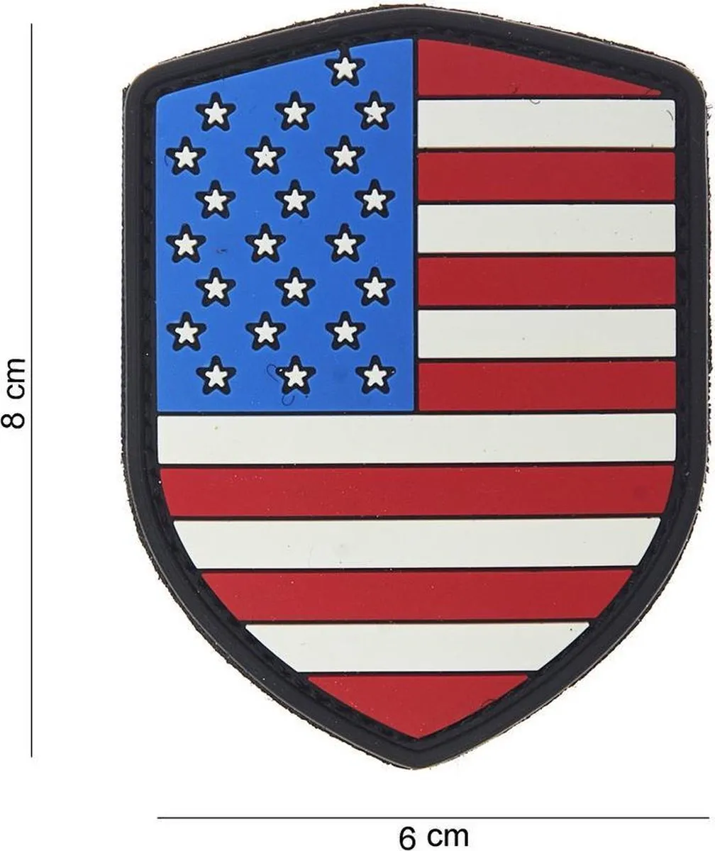 101 Inc Embleem 3D PVC Schild USA 10012