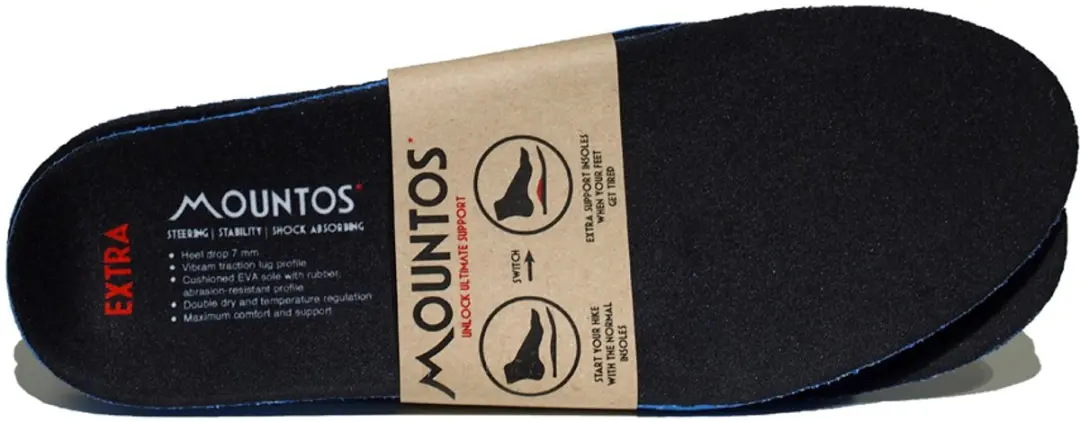 Mountos Ourea Low Lady Wandelschoen - Black/Orange - afbeelding 6 van 6