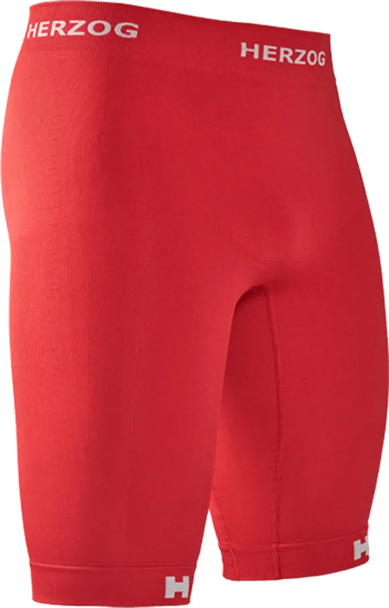 Herzog PRO Sport Compressiebroek - rood - Maat 4