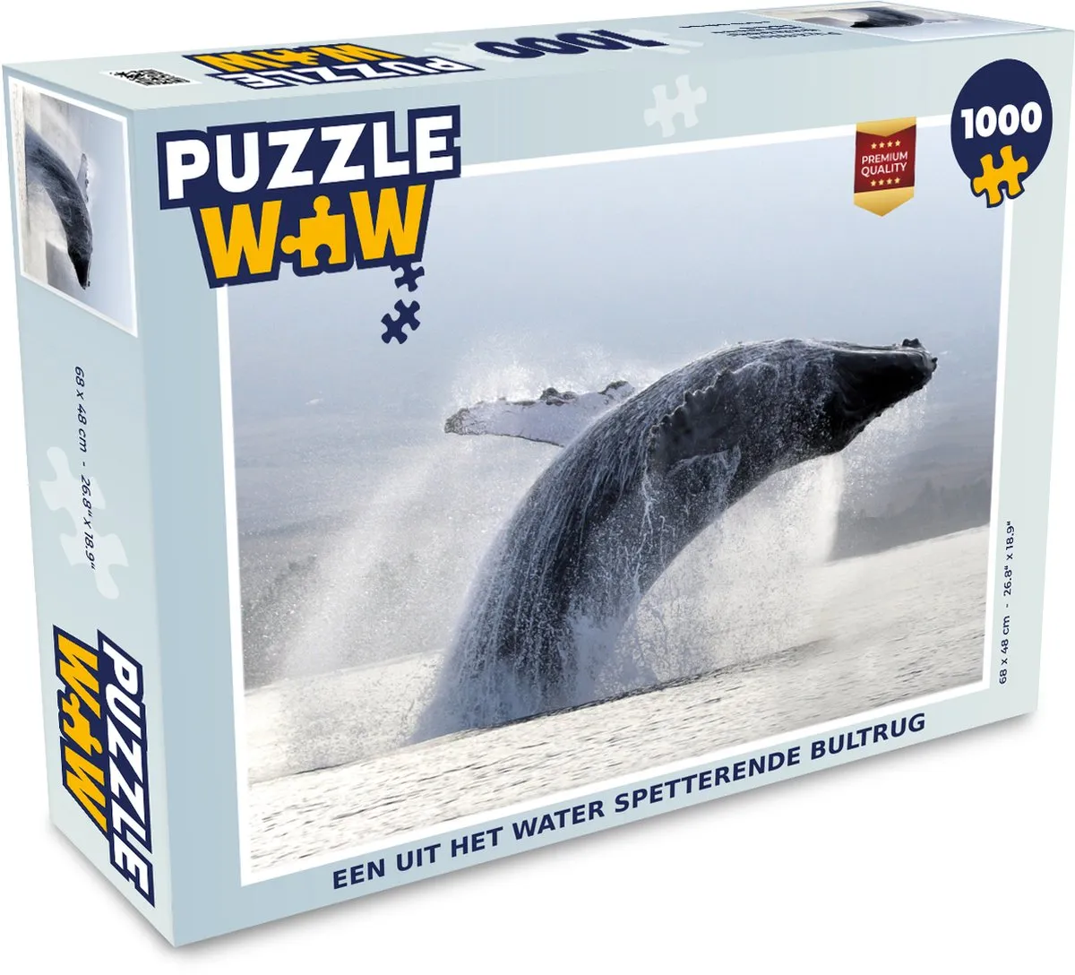 PuzzleWow Bultrug Legpuzzel 1000 Stuks
