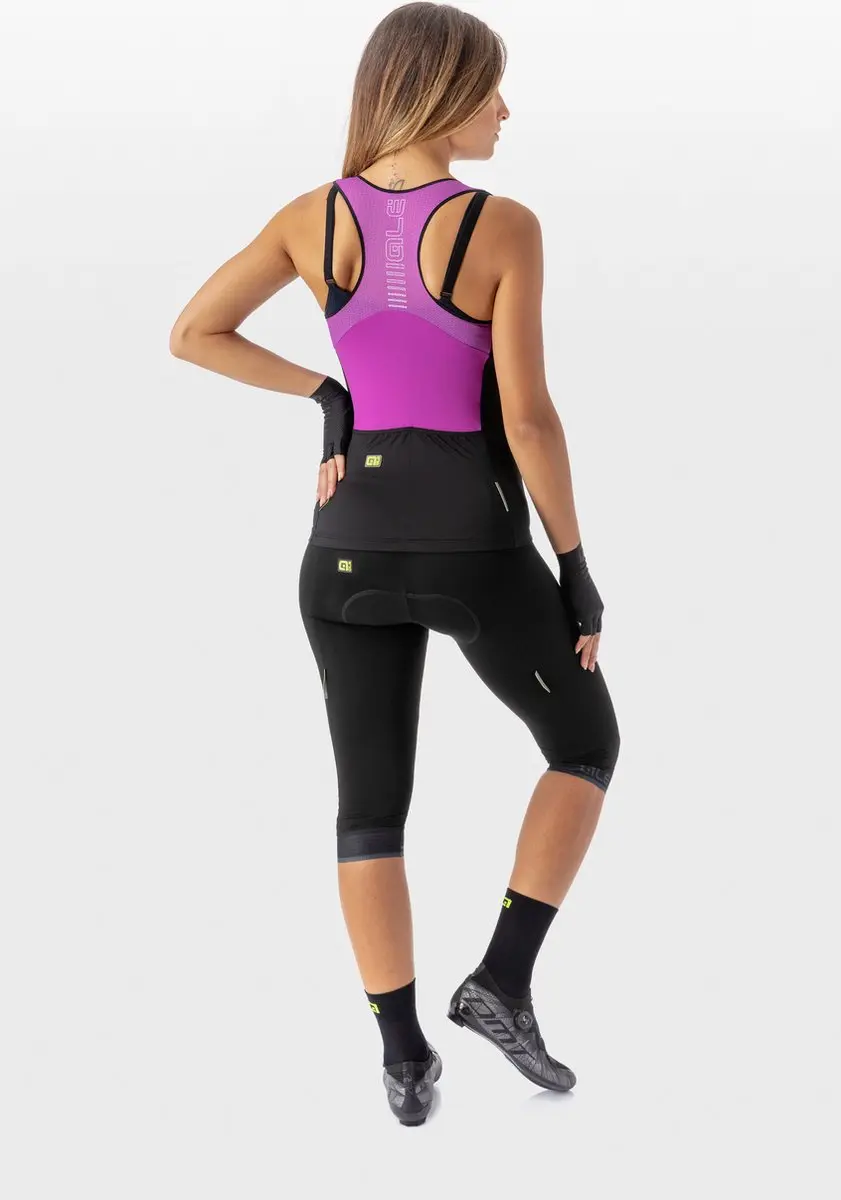 Ale Lady Top Solid Color Block