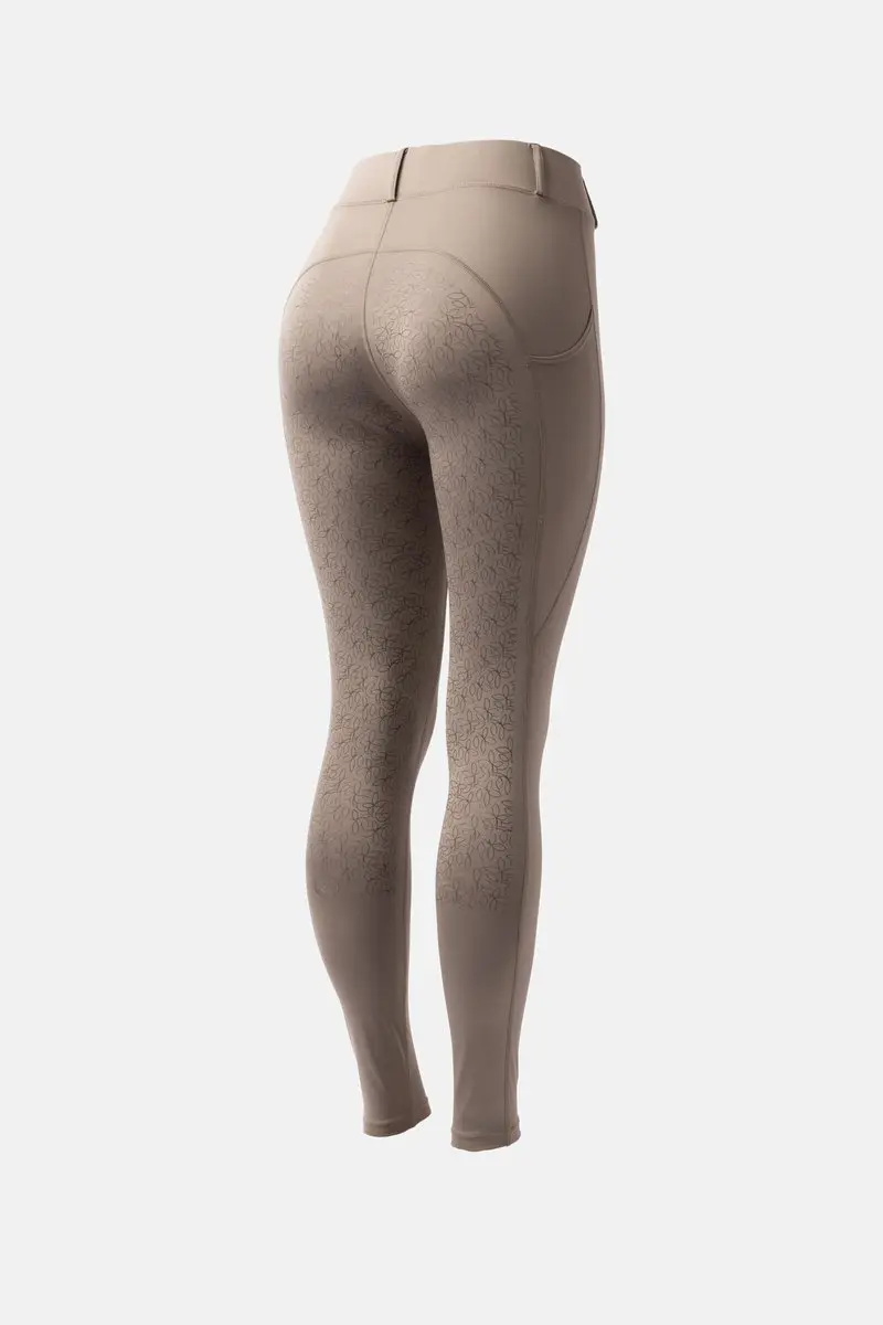 Horze Dea fullgrip rijlegging, dames, Morel brown, 38