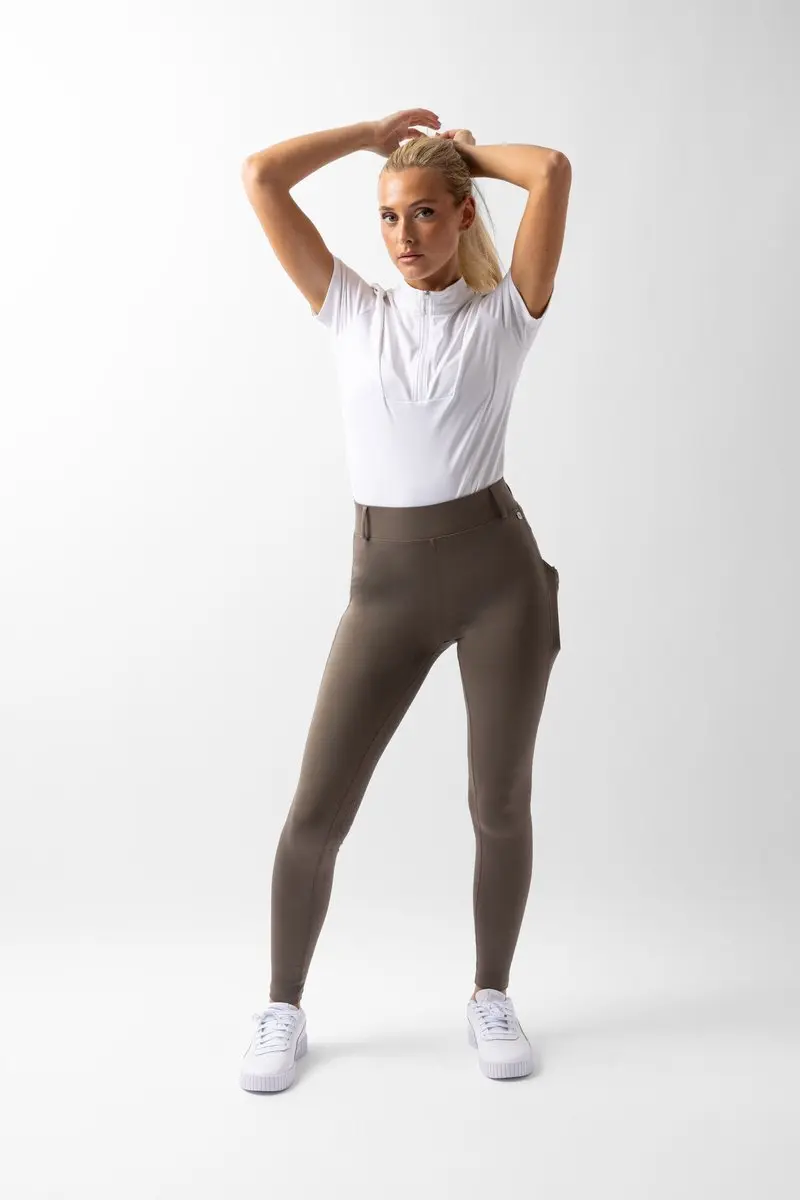 Horze Dea Fullgrip Rijlegging - Morel Brown - 38 - afbeelding 5 van 6