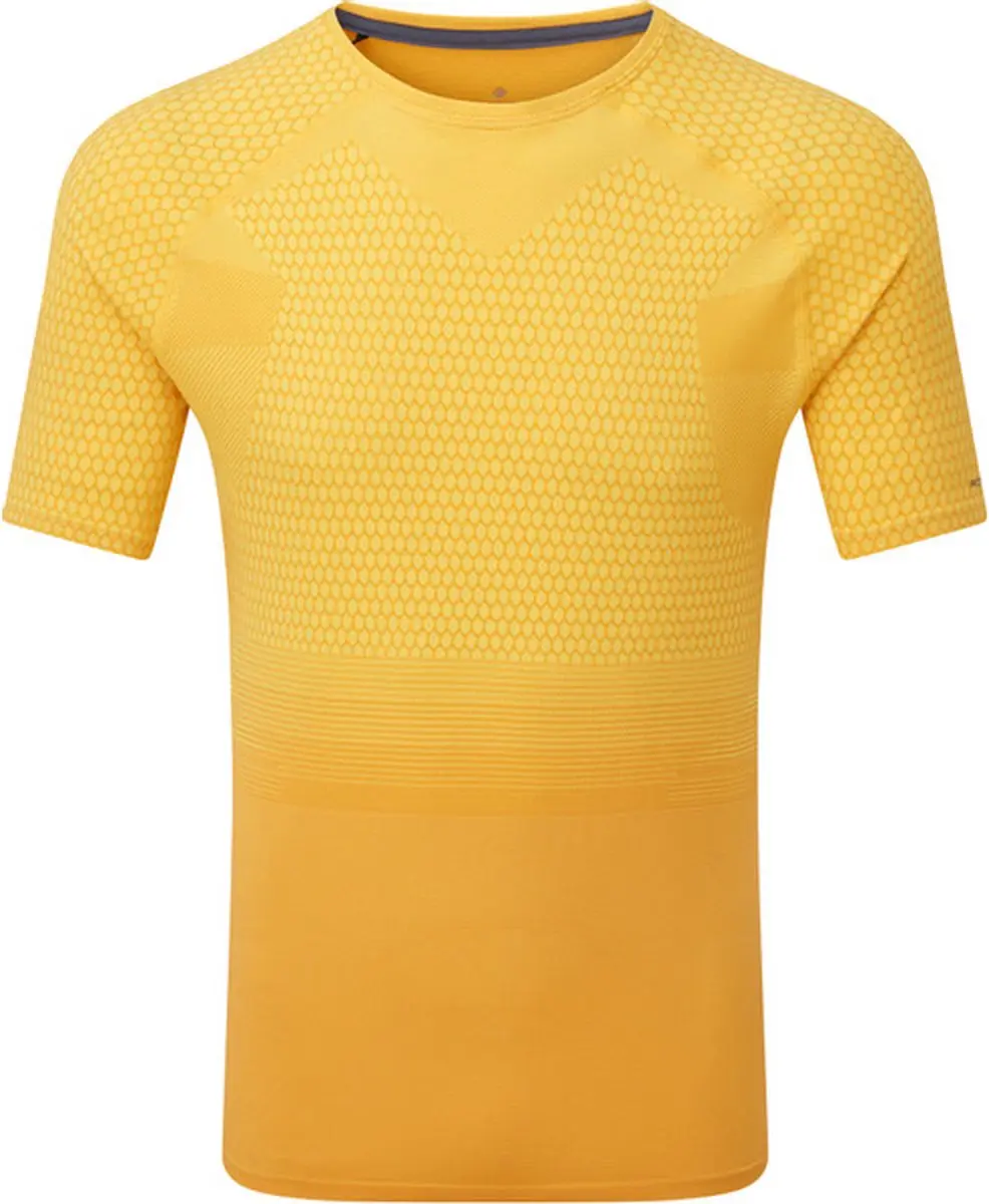 Ronhill Tech Marathon SS Heren - sportshirts - goud - Mannen - M