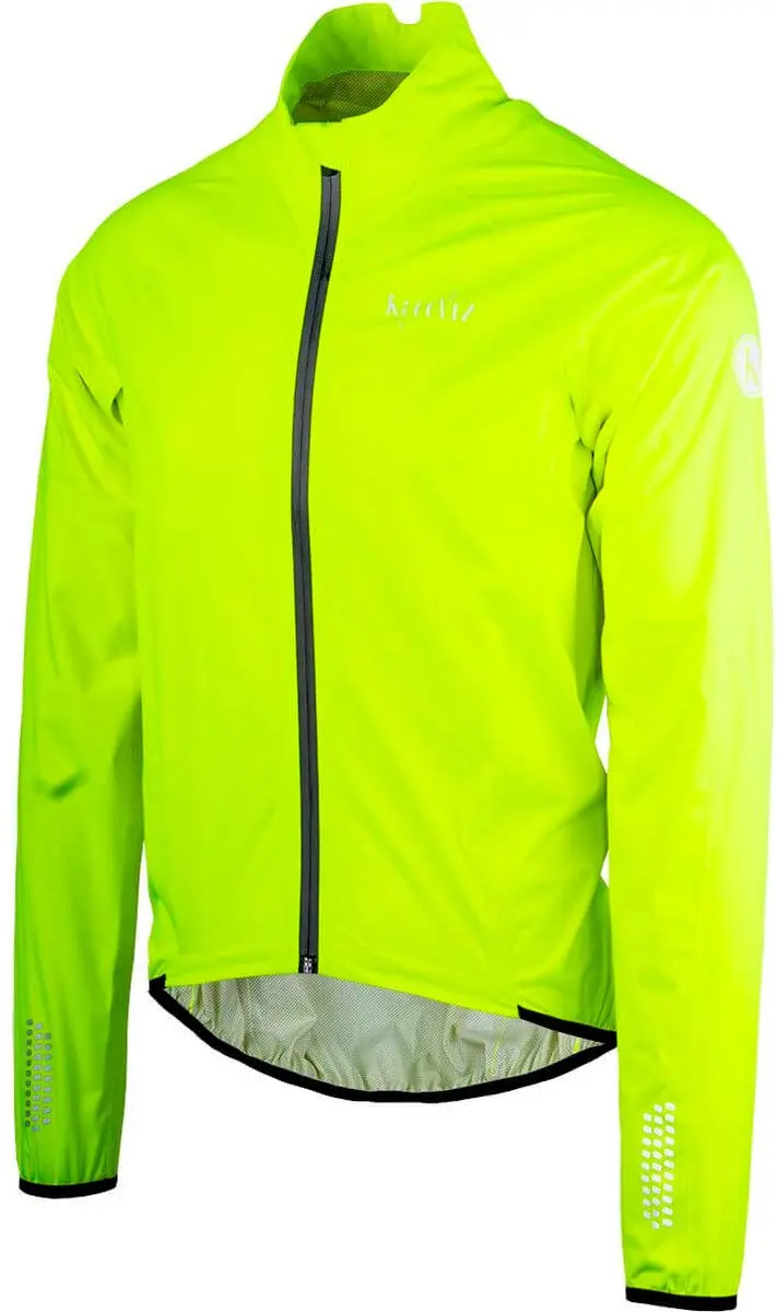 Wowow Regenjas Raceviz De Muur Katoen/pu Geel Maat Xl