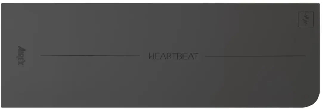 Airex Heartbeat Signature Yogamat - Zwart - afbeelding 2 van 5