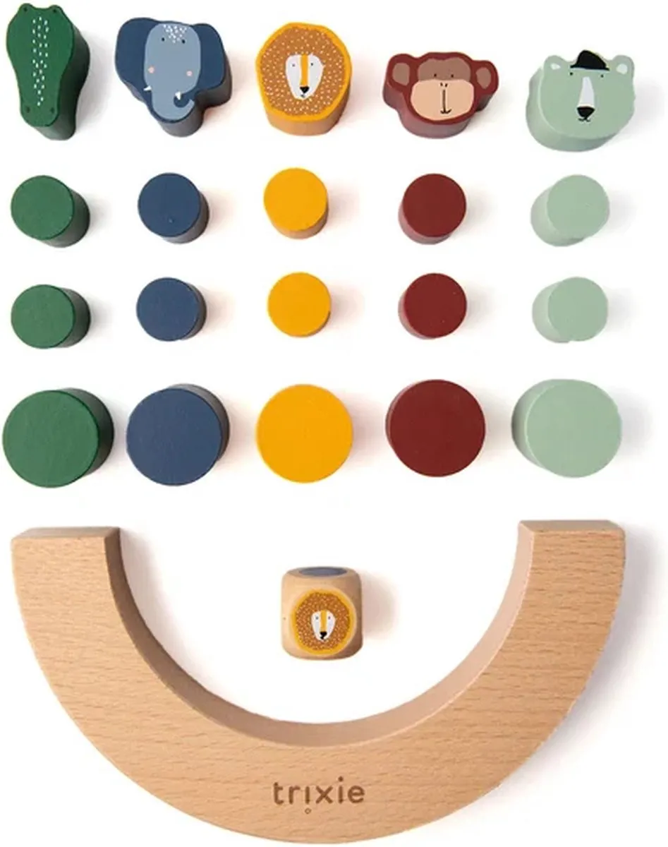 Trixie Balanceerspel 36-186 - Houten Gezelschapsspel - 1-2 Spelers