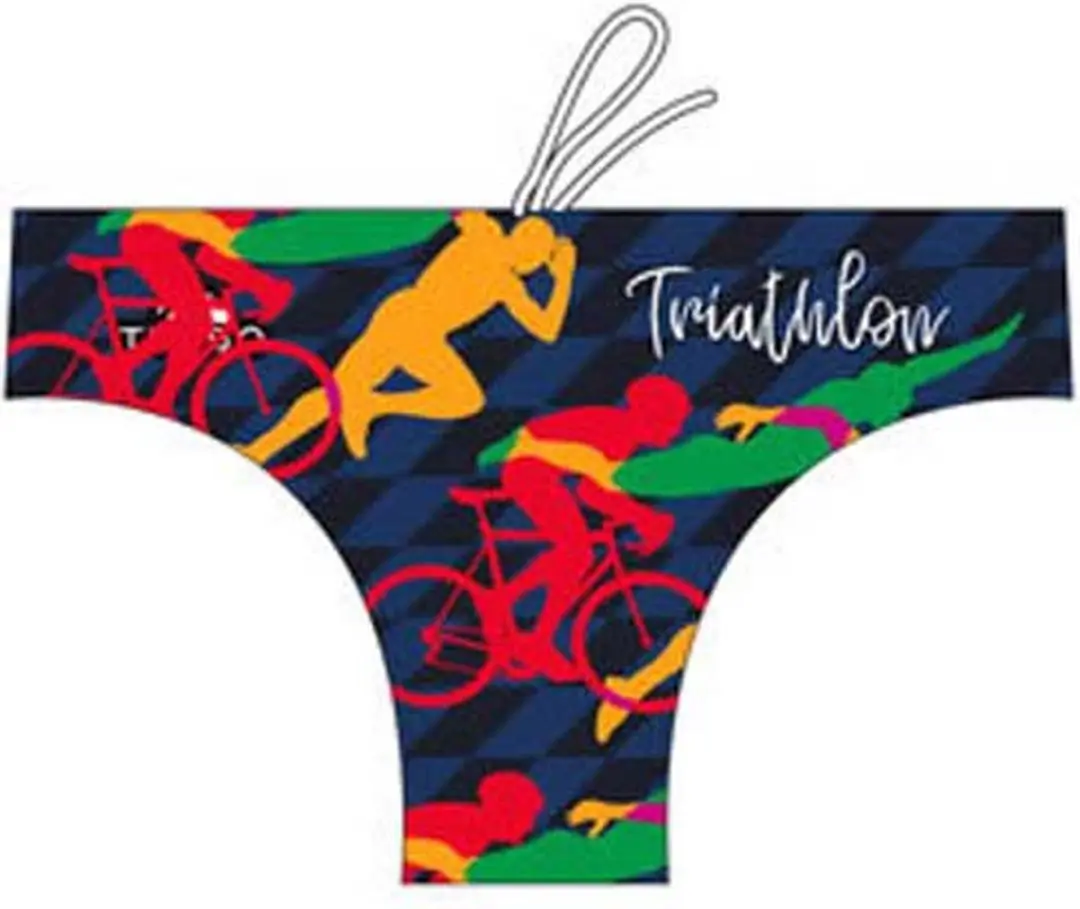 Turbo Triathlon Race Zwemslip Blauw 2XL Man