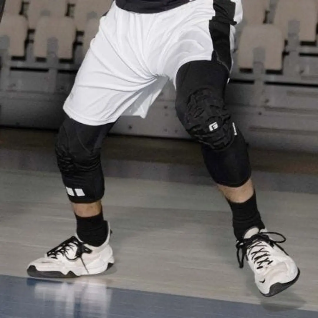 G-Form Pro 3/4 Compressie Legging Met Pads - Zwart - afbeelding 5 van 6