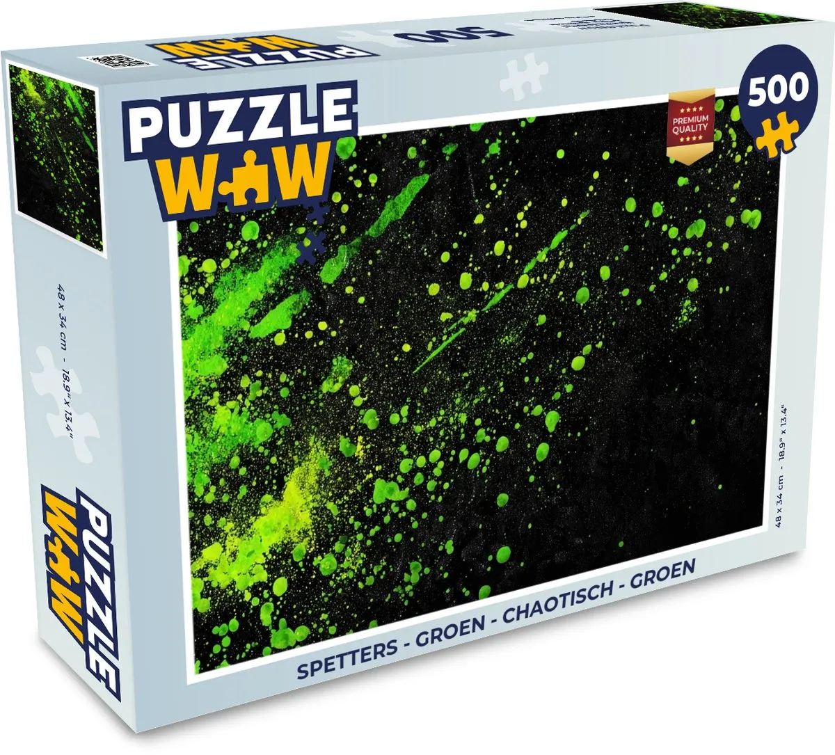PuzzleWow Spetters Legpuzzel 500 Stuks