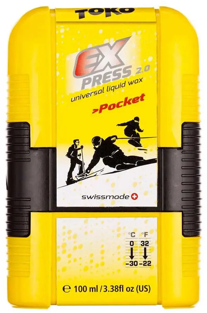 Toko Ski/Snowboard Wax - Express Pocket - All Condition Vloeistof - 100 ml- Ski wax set - afbeelding 2 van 2