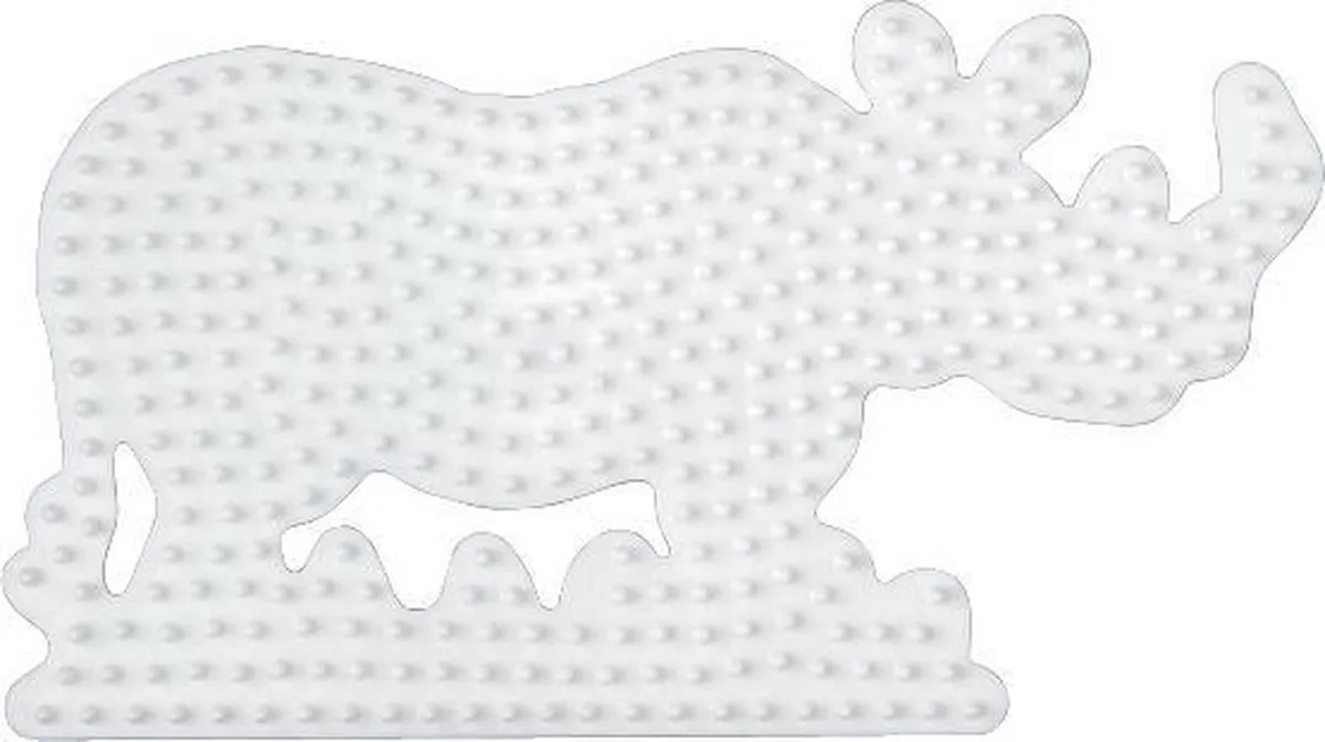 Hama Strijkkralen Grondplaat Neushoorn - 2670295 - afbeelding 4 van 4