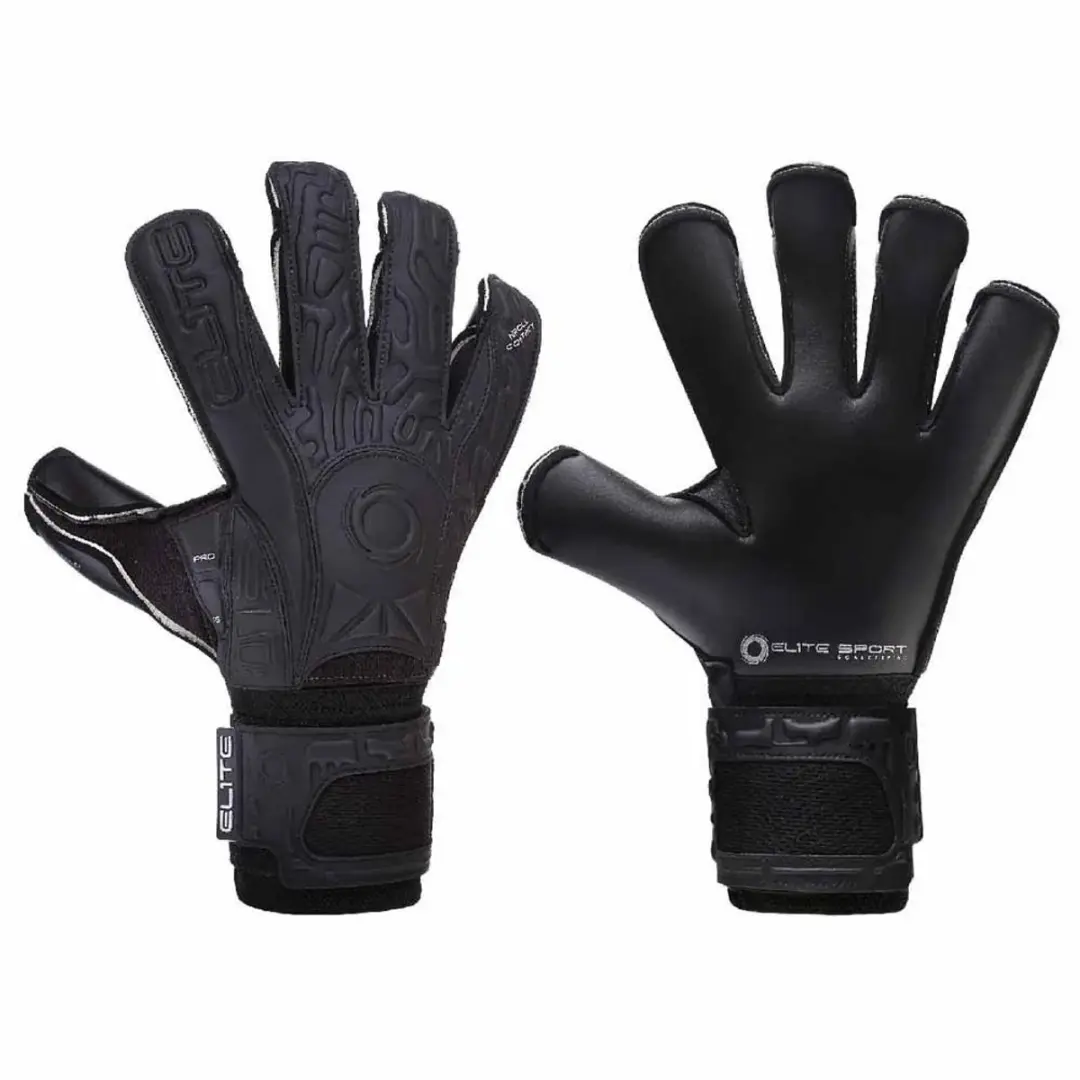 Elite Sport Black Solo Keepershandschoenen - Zwart - Maat 6 - afbeelding 5 van 6