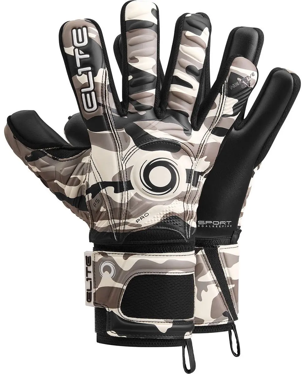 Elite Sport Combat N Keepershandschoenen - Zwart - Maat 6 - afbeelding 4 van 5