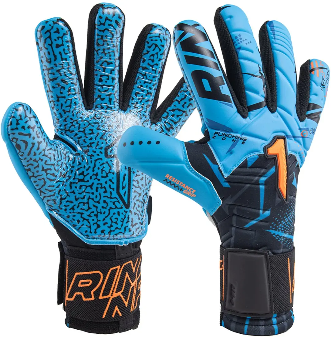 Rinat Kratos Turf Junior Keepershandschoenen Blauw 5 Kinderen