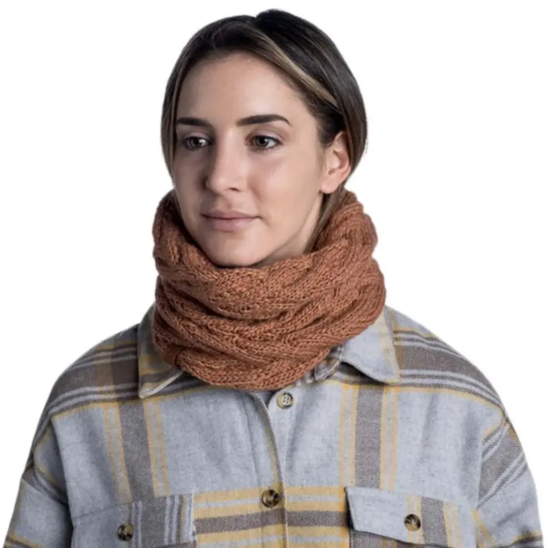 Buff Knitted & Fleece Caryn Rosewood Nekwarmer - afbeelding 2 van 5