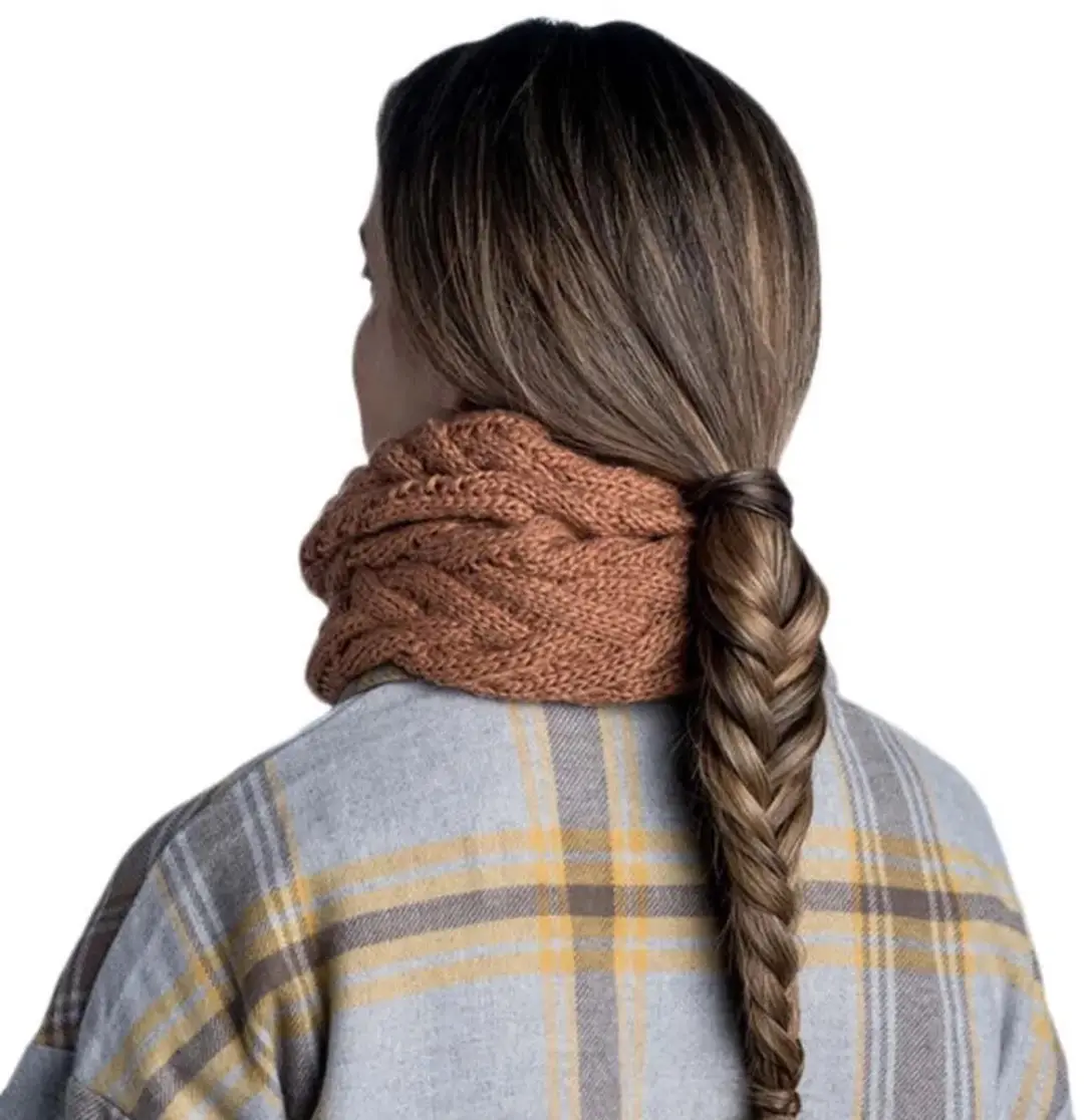 Buff Knitted & Fleece Caryn Rosewood Nekwarmer - afbeelding 3 van 5
