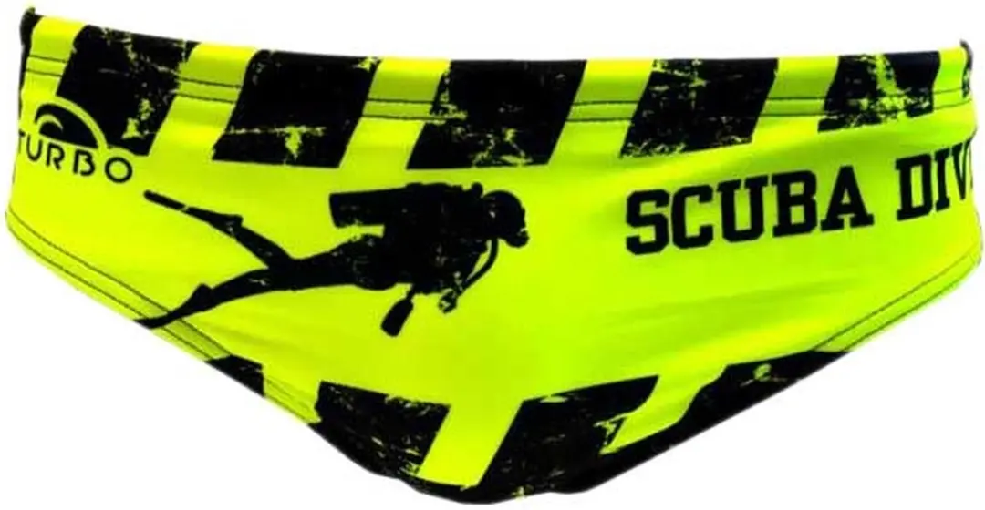 Turbo Scuba Diver Zwemslip Geel S Man