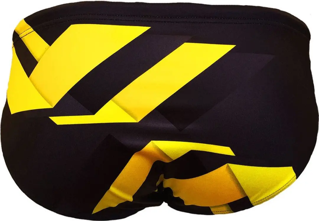 Turbo Garage Zwemslip Geel,Zwart S Man - afbeelding 2 van 4