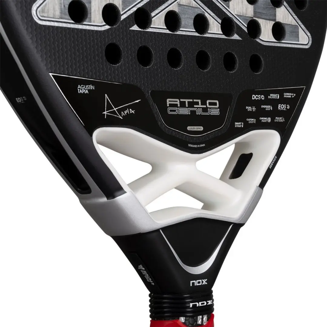Nox AT10 Genius Attack 18K Alum padelracket - Agustín Tapia - afbeelding 3 van 6