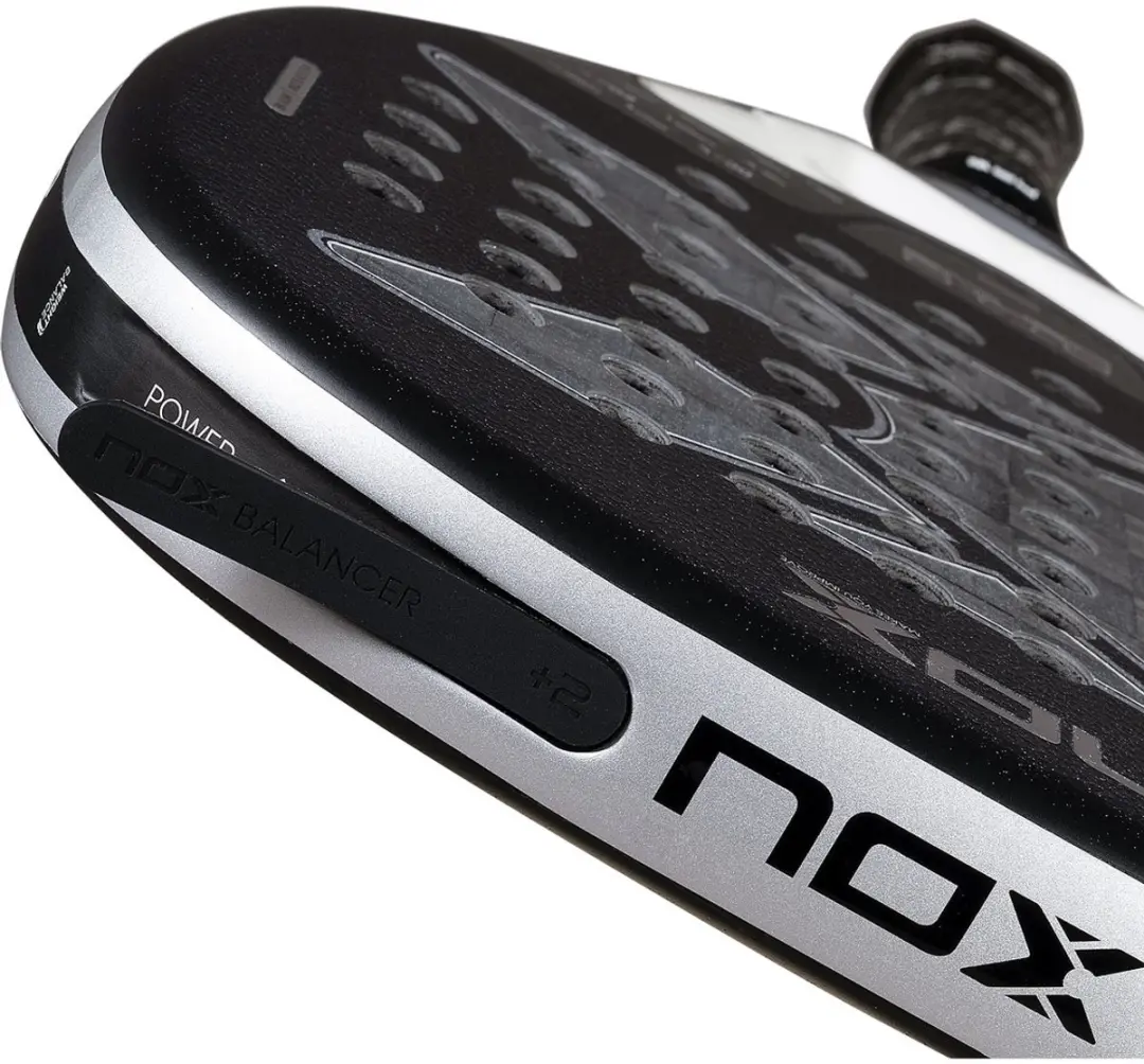 Nox AT10 Genius Attack 18K Alum padelracket - Agustín Tapia - afbeelding 4 van 6