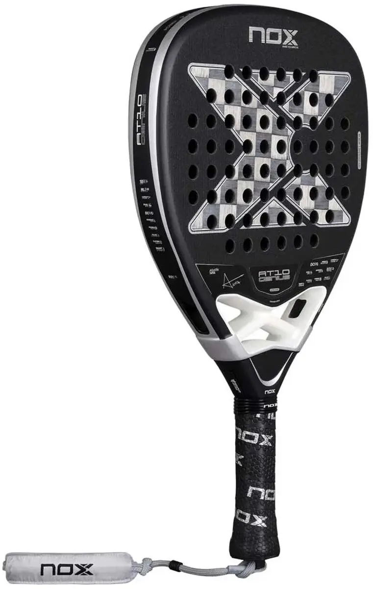 Nox AT10 Genius Attack 18K Alum padelracket - Agustín Tapia - afbeelding 5 van 6