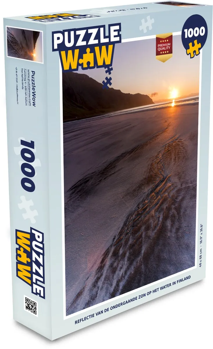 PuzzleWow Legpuzzel 1000 Stuks