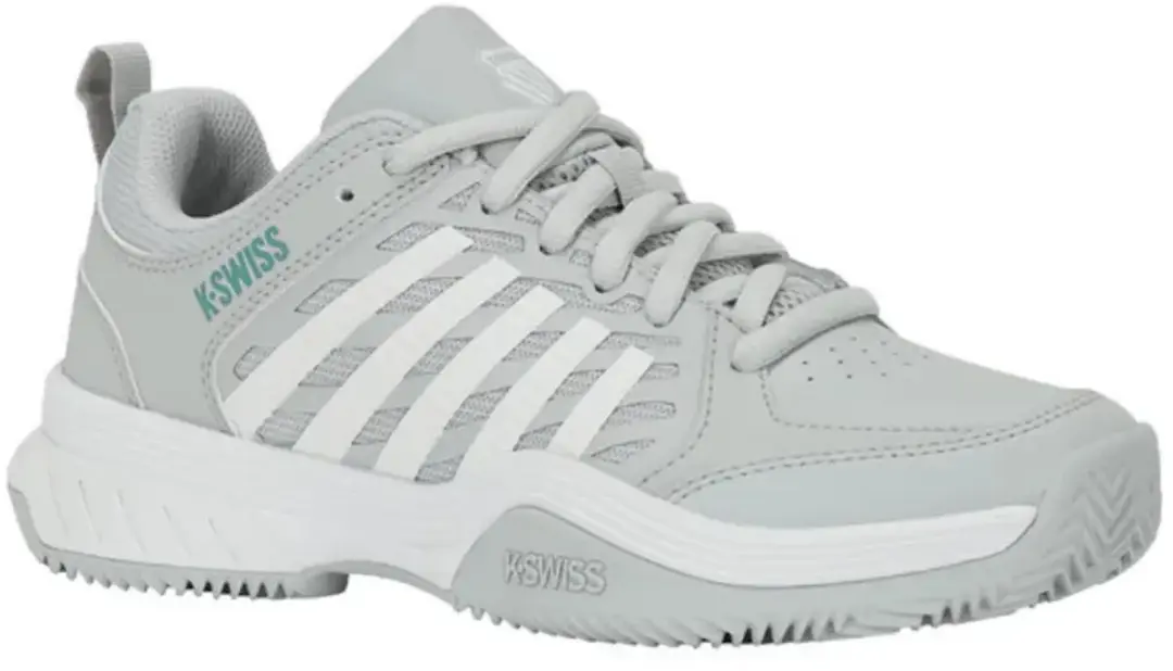 K-Swiss Court Express 2 Clay Tennisschoen - Wit/Zilver - 42 - afbeelding 4 van 6