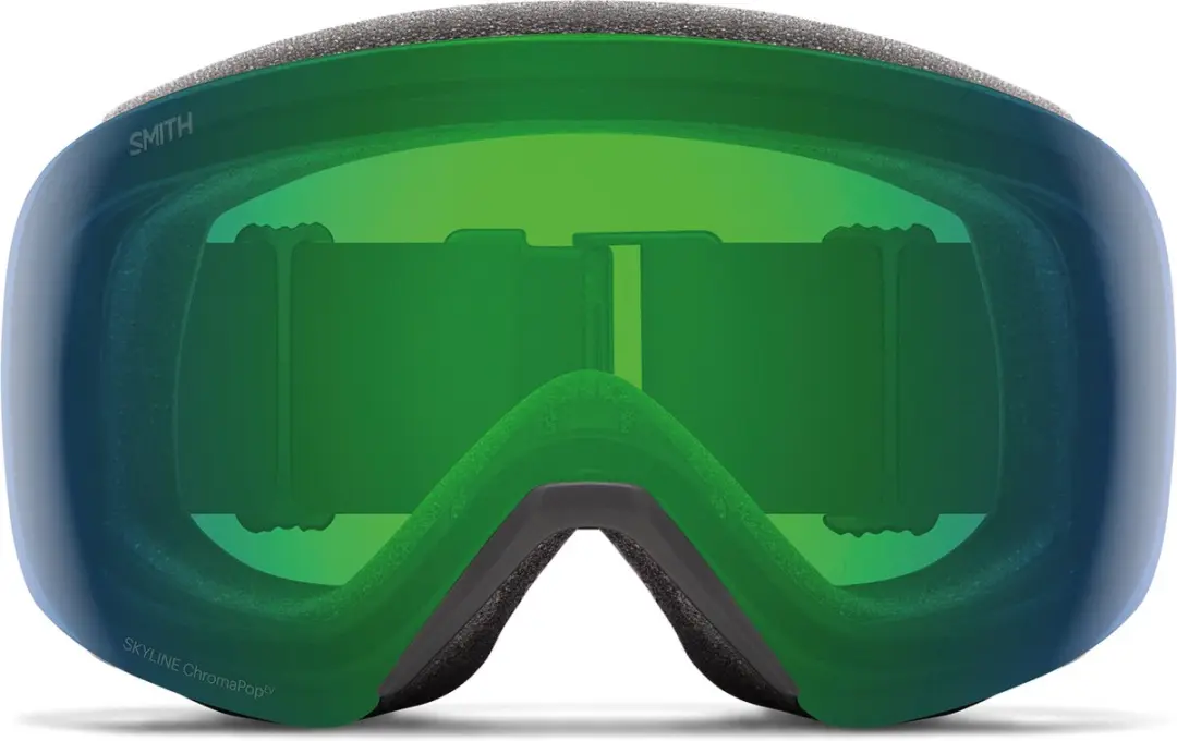 Smith Skyline Skibril - Eday Green Mirror - Zwart - afbeelding 3 van 6