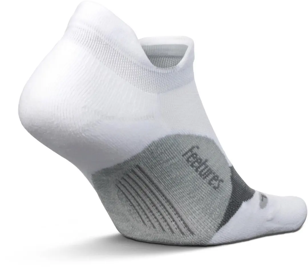 Feetures Elite Light Cushion No Show Tab Sokken - Wit - afbeelding 5 van 6