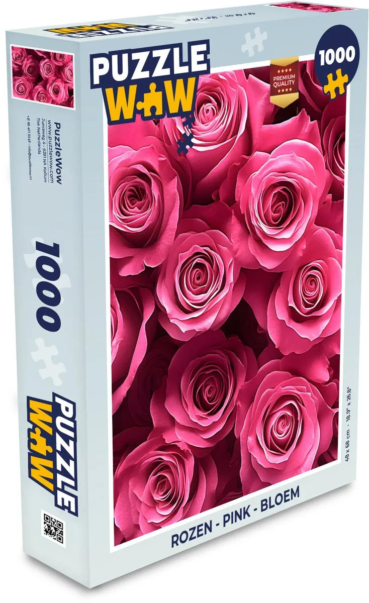 PuzzleWow Rozen Legpuzzel 1000 Stuks