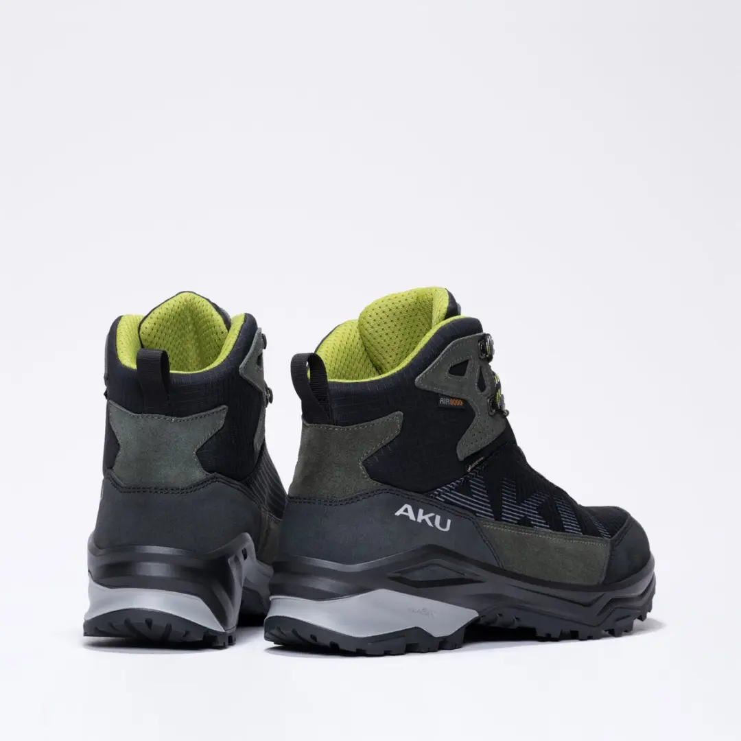 Aku Adapta Light GTX Wandelschoenen - Black/Green - afbeelding 3 van 6