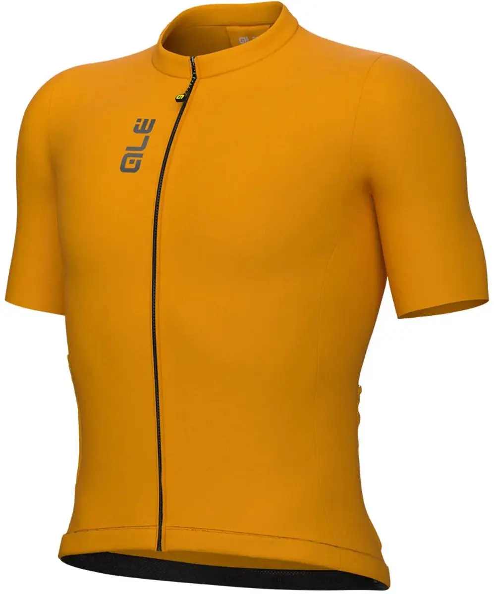 Ale Pragma Color Block Off Road Korte Mouw Wielertrui Oranje S Man
