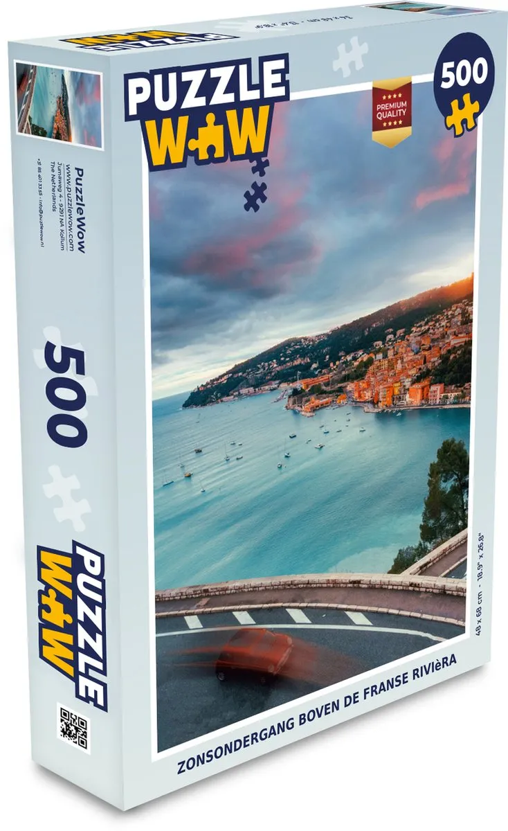 PuzzleWow Kust Legpuzzel 500 Stuks