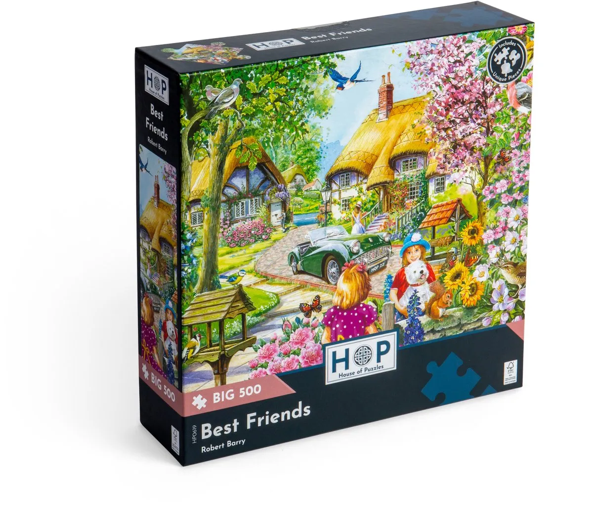 House of Puzzles Best Friends Legpuzzel 500 XL - HP0619 - Multicolor