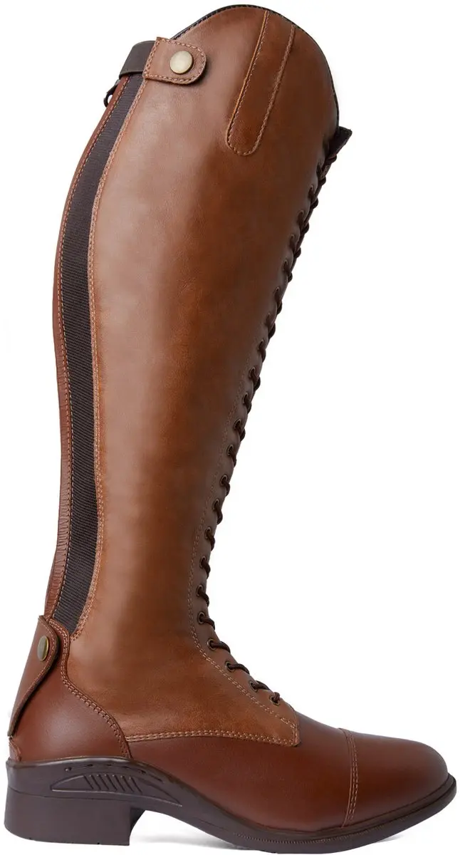 Horze Rijlaarzen met Veters Dames - Light Brown - 39 - afbeelding 3 van 6