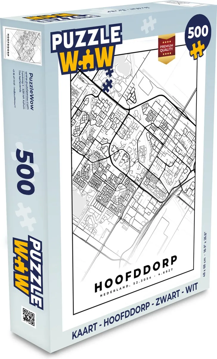 PuzzleWow Legpuzzel 500 Stuks