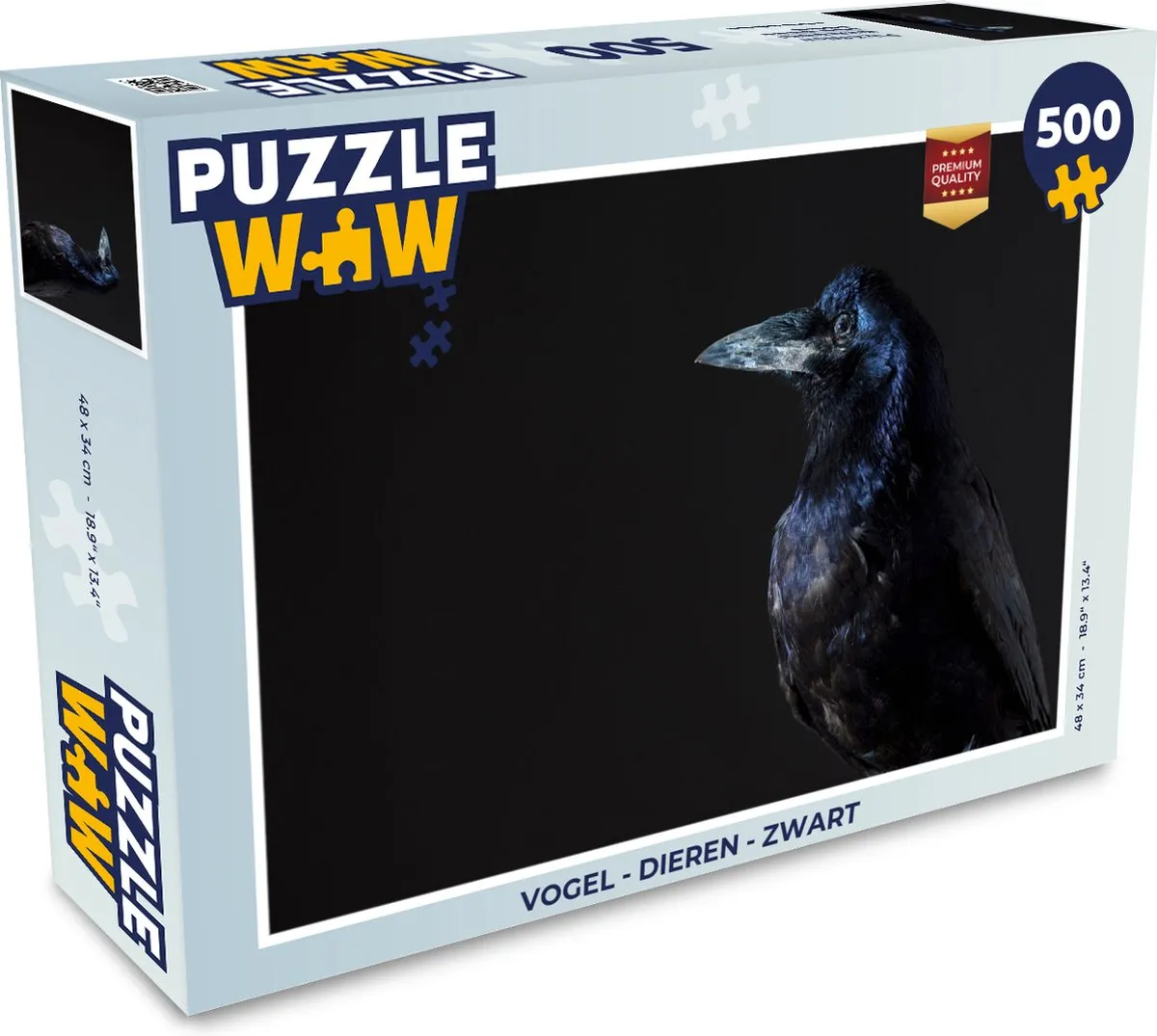 PuzzleWow Vogel Legpuzzel 500 Stuks