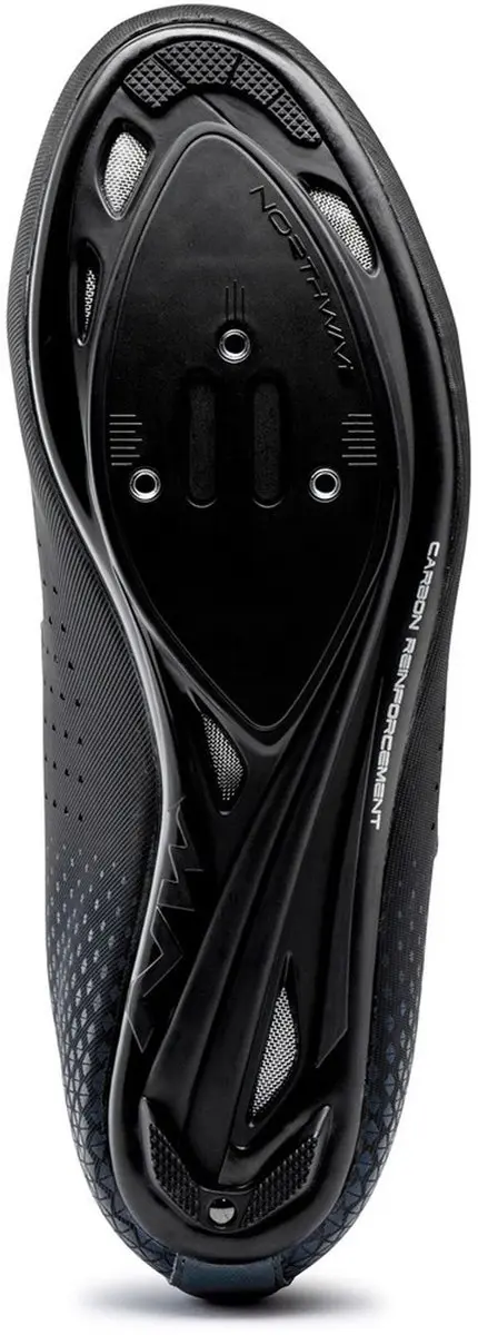 Northwave Core 2 Wielrenschoenen - Zwart/Donkergrijs - afbeelding 2 van 3