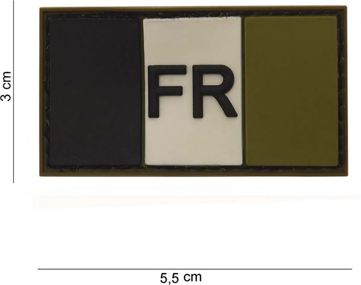 101 Inc Embleem 3D PVC Fr 12028