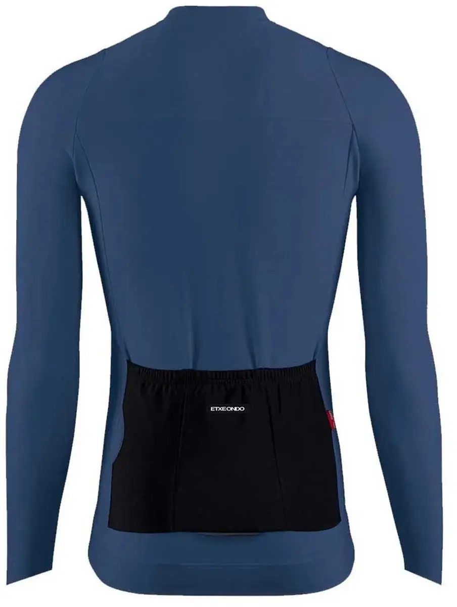 Etxeondo Alde Thermo Fietsshirt - Marineblauw - M - afbeelding 6 van 6