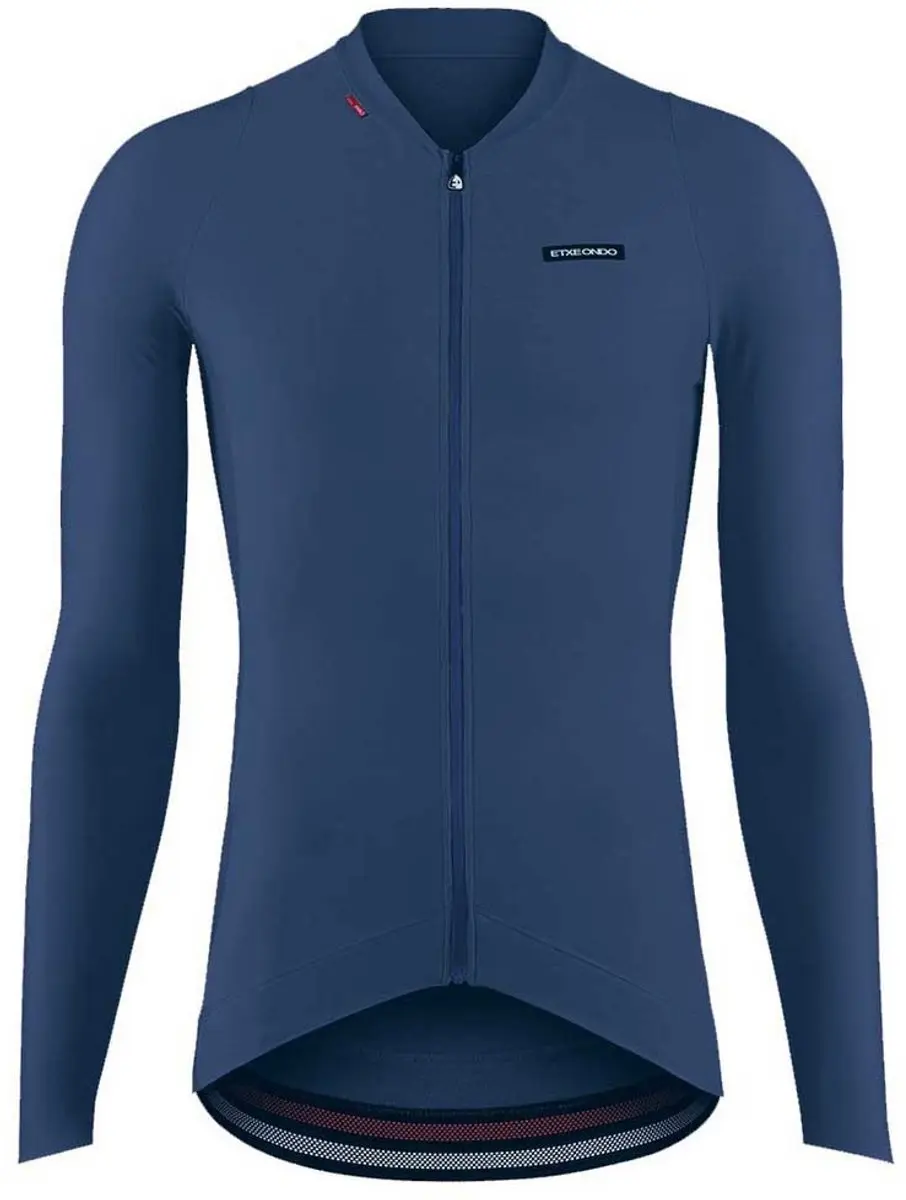 Etxeondo Alde Thermo Fietsshirt - Marineblauw - M - afbeelding 4 van 6