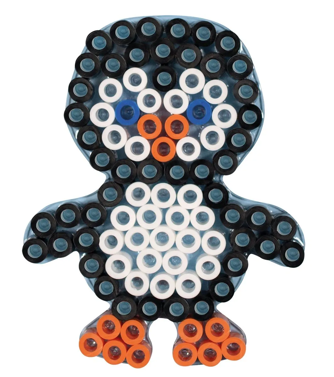 Hama Maxi Pinguïn Strijkkralen Vormpje 10,5x14cm