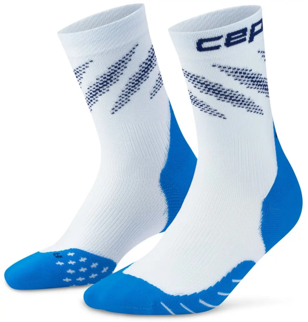 CEP Run Mid-Cut Compressie Sokken - Lichtblauw - Dames (40-43) - afbeelding 2 van 2