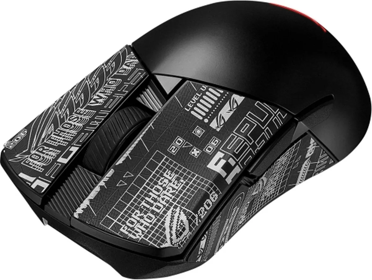ASUS Gladius III Wireless AimPoint 90MP02Y0-BMUA00 Muis - Zwart - afbeelding 6 van 6