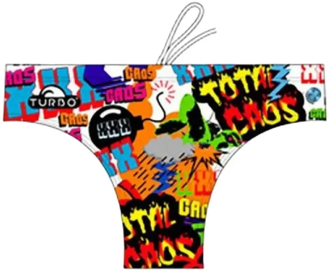Turbo Total Kaos Zwemslip Veelkleurig S Man