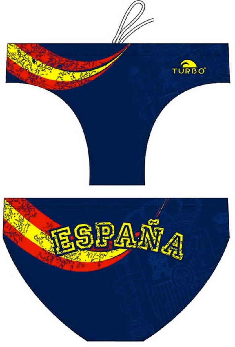 Turbo Spain 2012 Zwemslip Blauw L Man