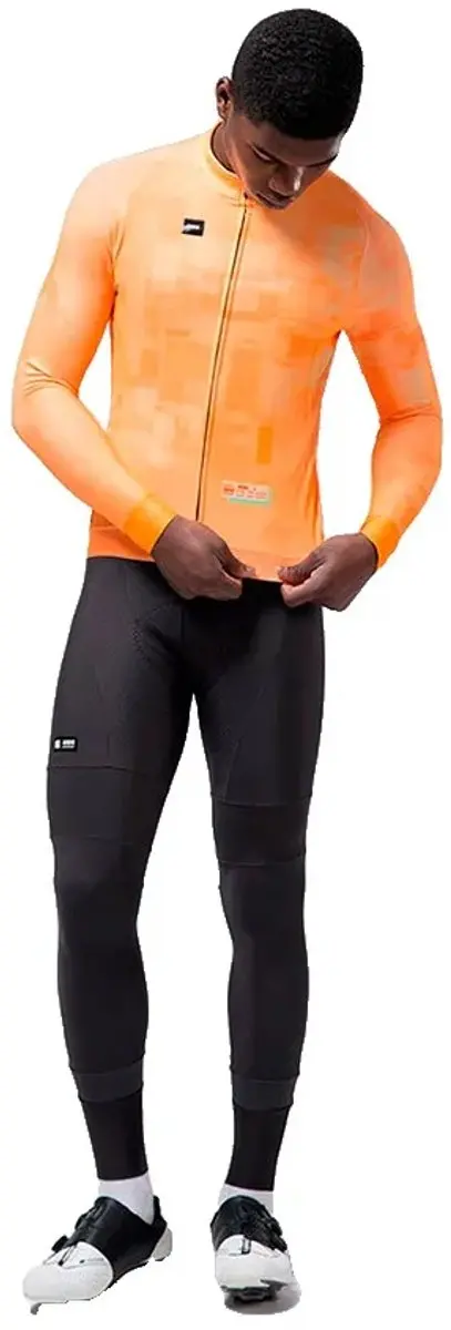 Gobik Hyder Fietsshirt Lange Mouw - Oranje - M - afbeelding 3 van 6