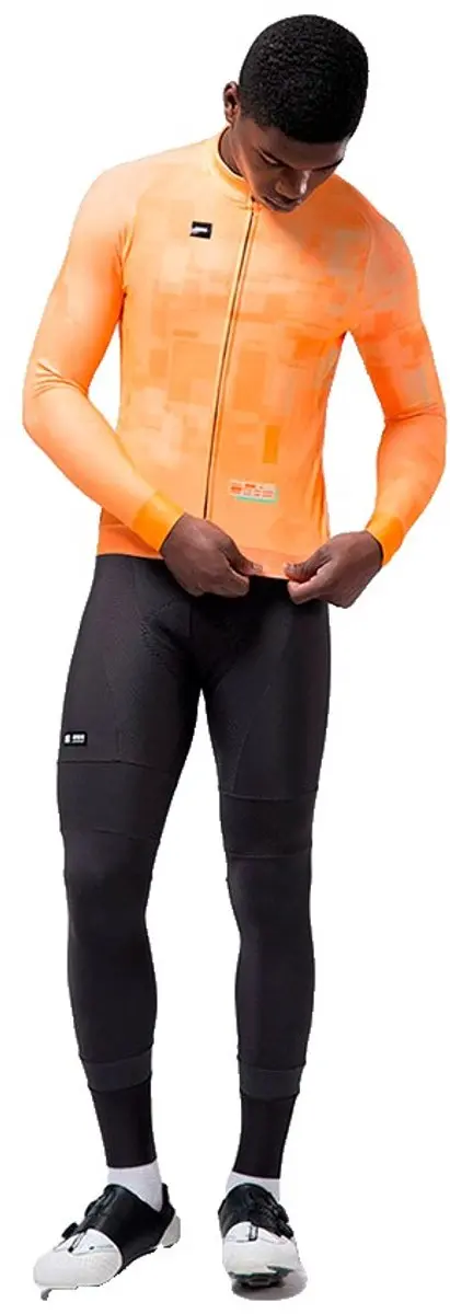 Gobik Hyder Fietsshirt Lange Mouw - Oranje - M - afbeelding 2 van 6